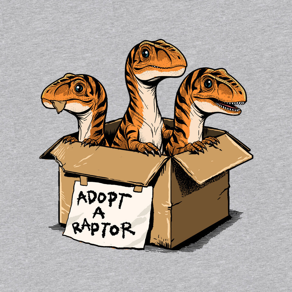 Prehistoric Adoption – Dinosaur Graphic T-Shirt