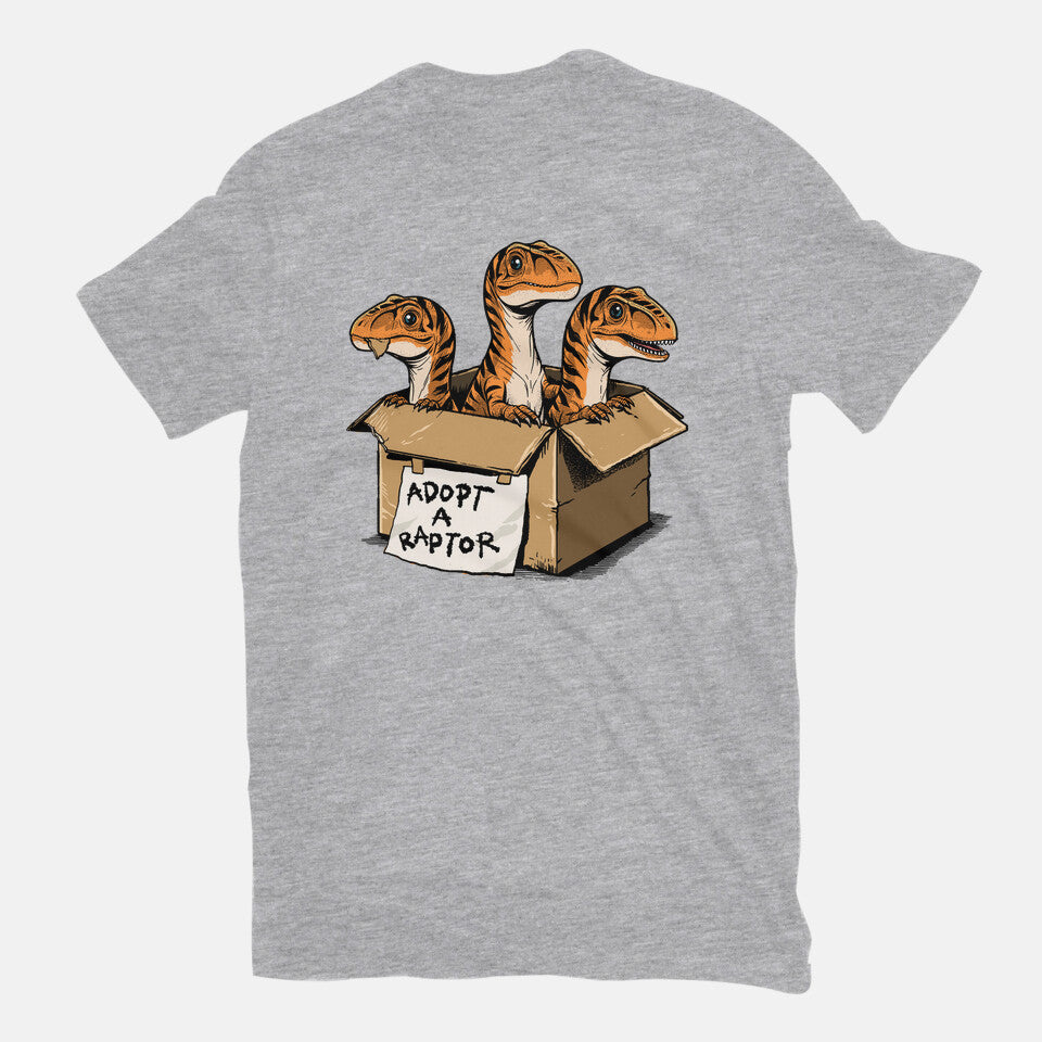Prehistoric Adoption – Dinosaur Graphic T-Shirt