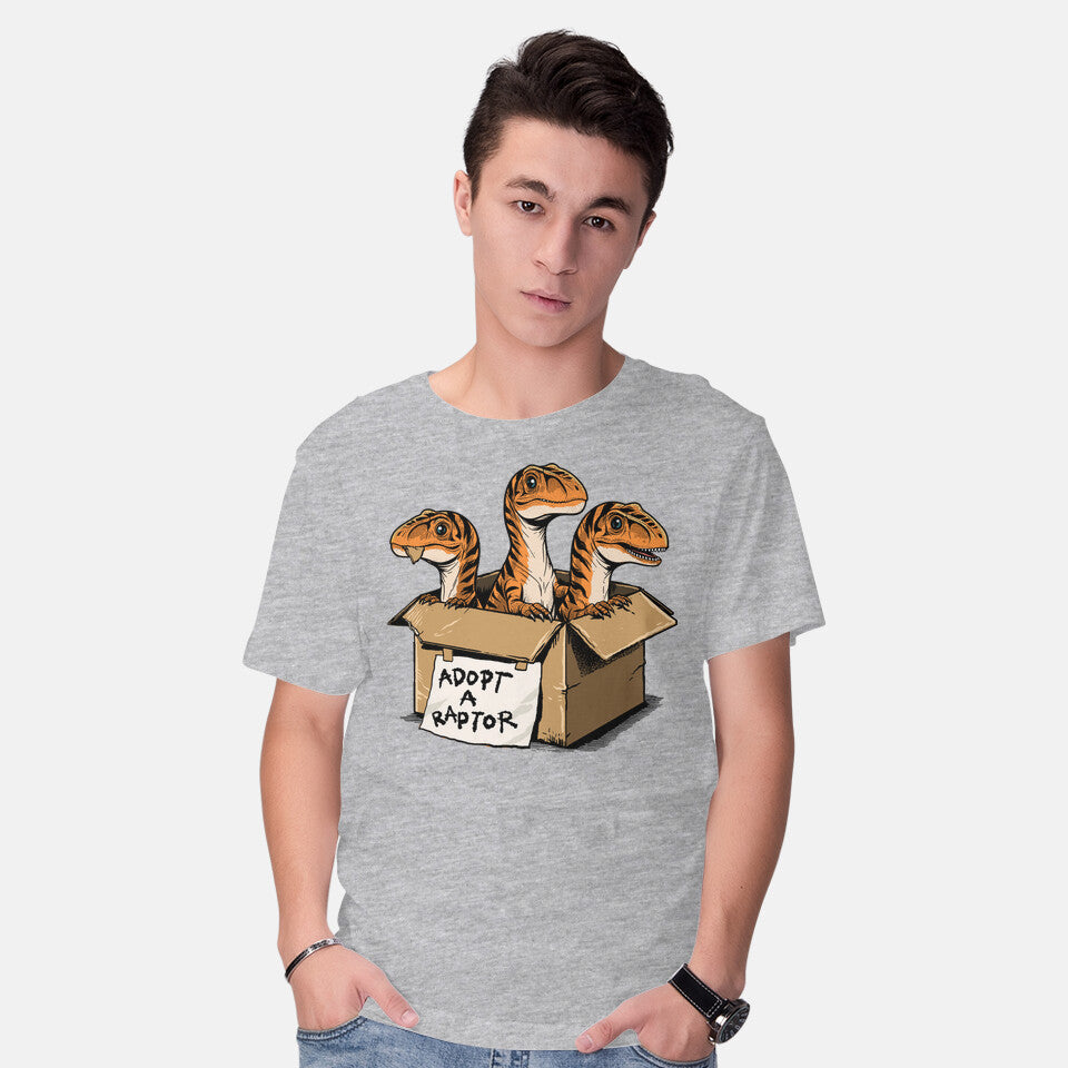 Prehistoric Adoption – Dinosaur Graphic T-Shirt