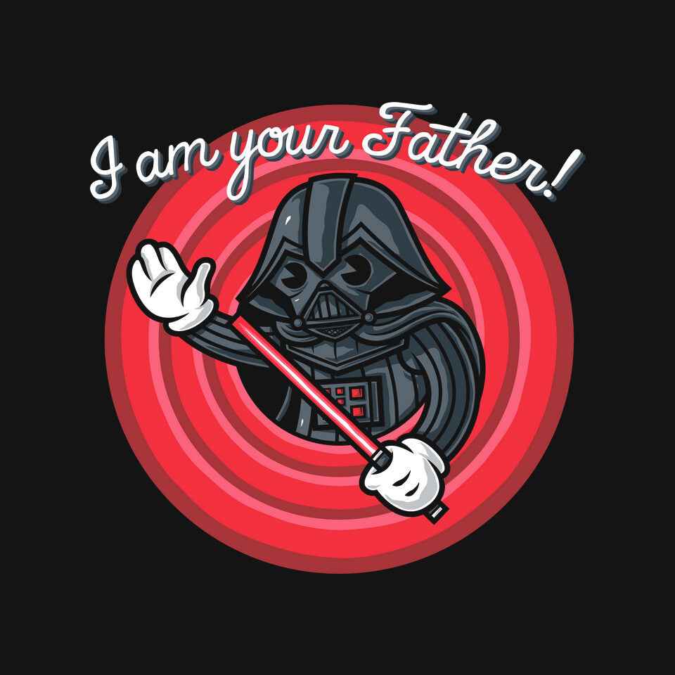 I Am Your Father Folks – Sci-Fi Graphic T-Shirt
