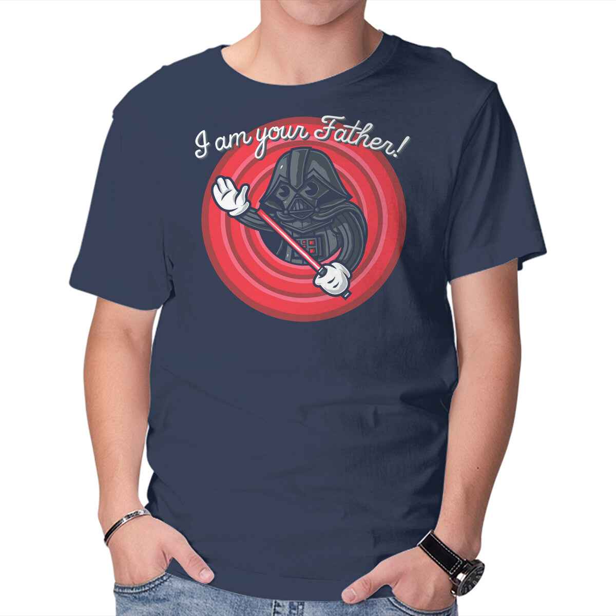 I Am Your Father Folks – Sci-Fi Graphic T-Shirt
