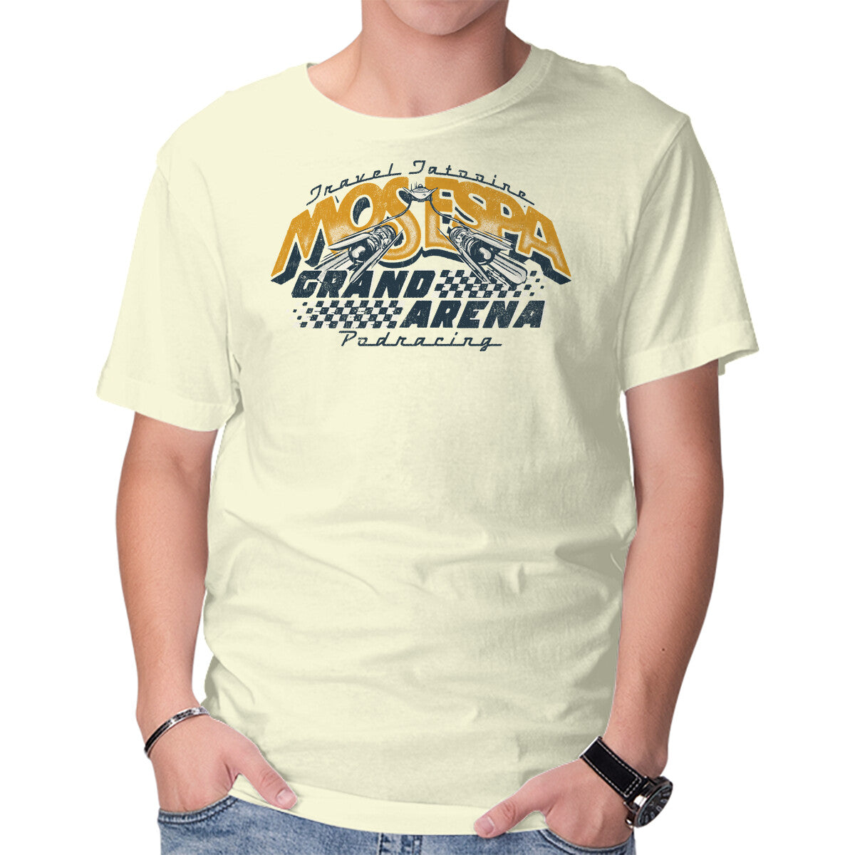 Mos Espa Grand Arena – Sci-Fi Graphic T-Shirt