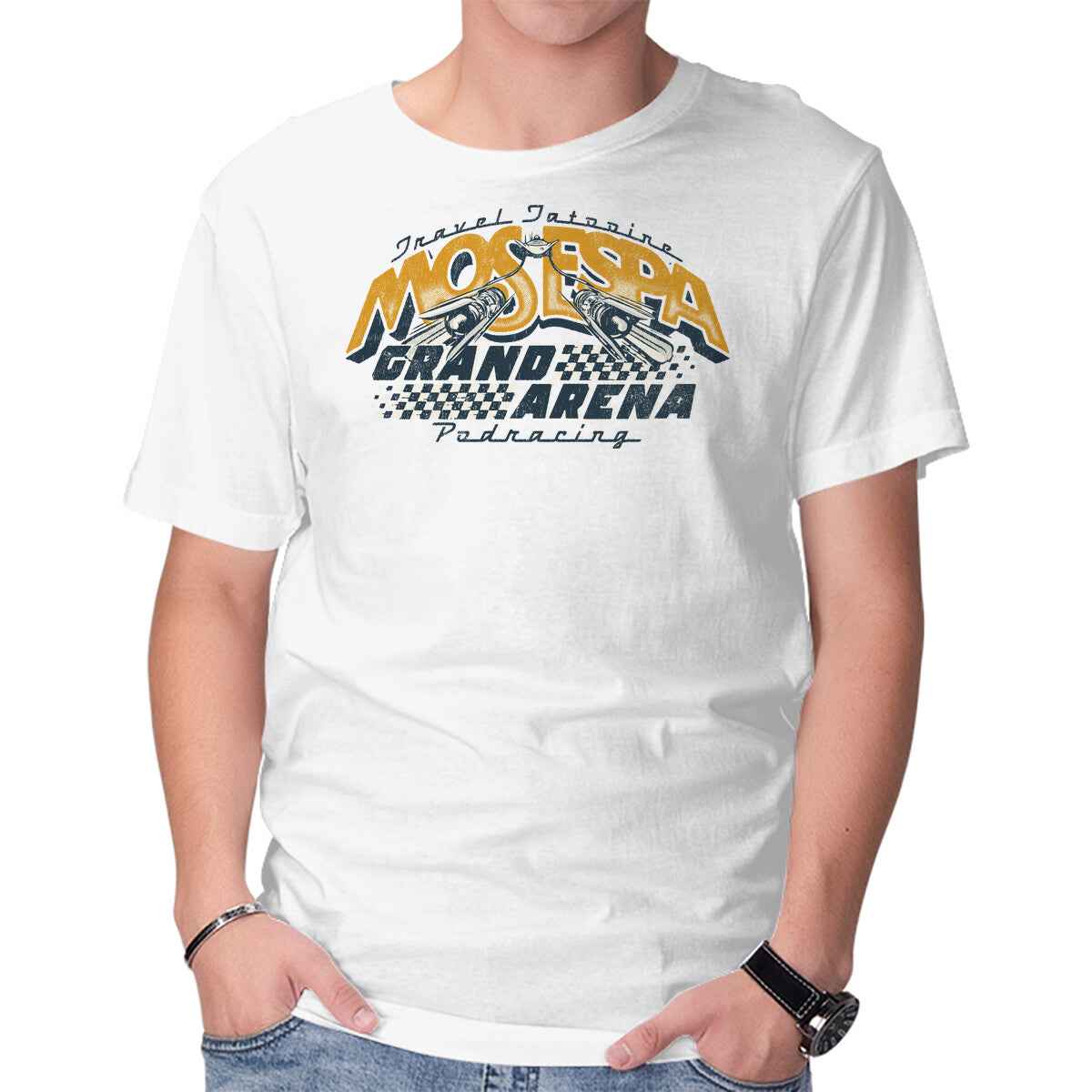 Mos Espa Grand Arena – Sci-Fi Graphic T-Shirt
