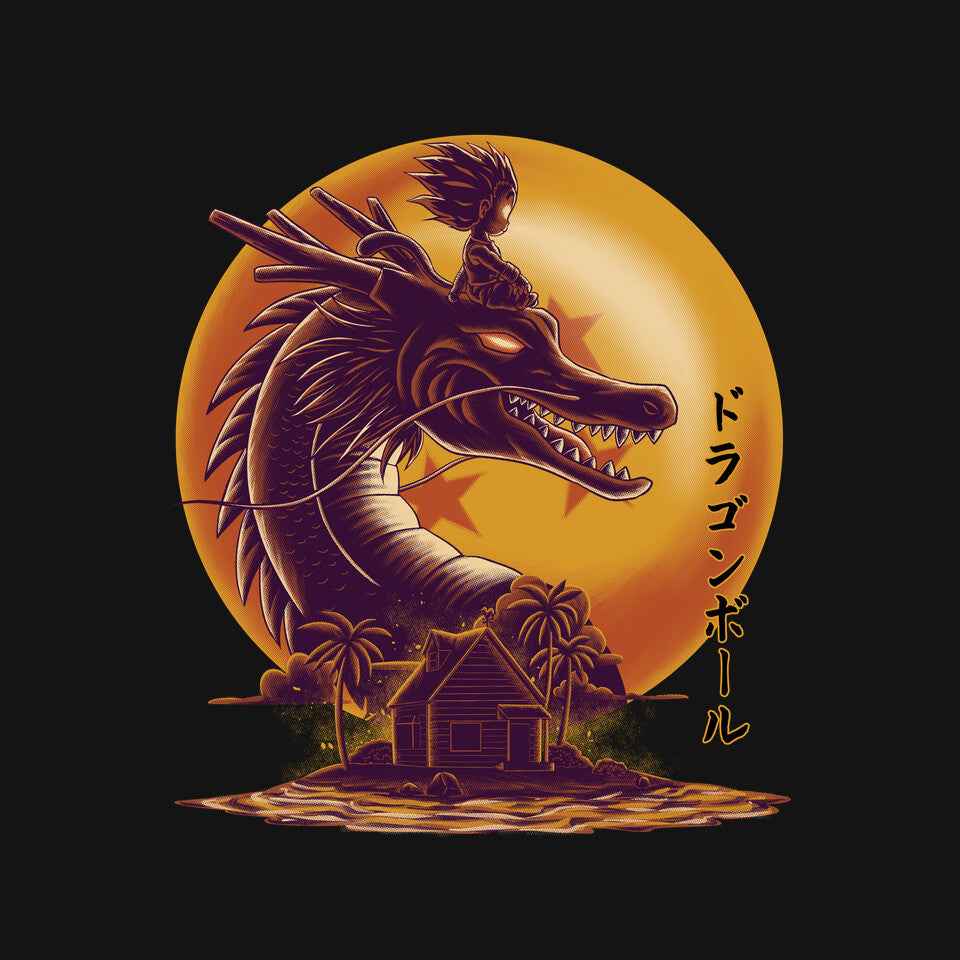 Dragon Ride – Anime Graphic T-Shirt