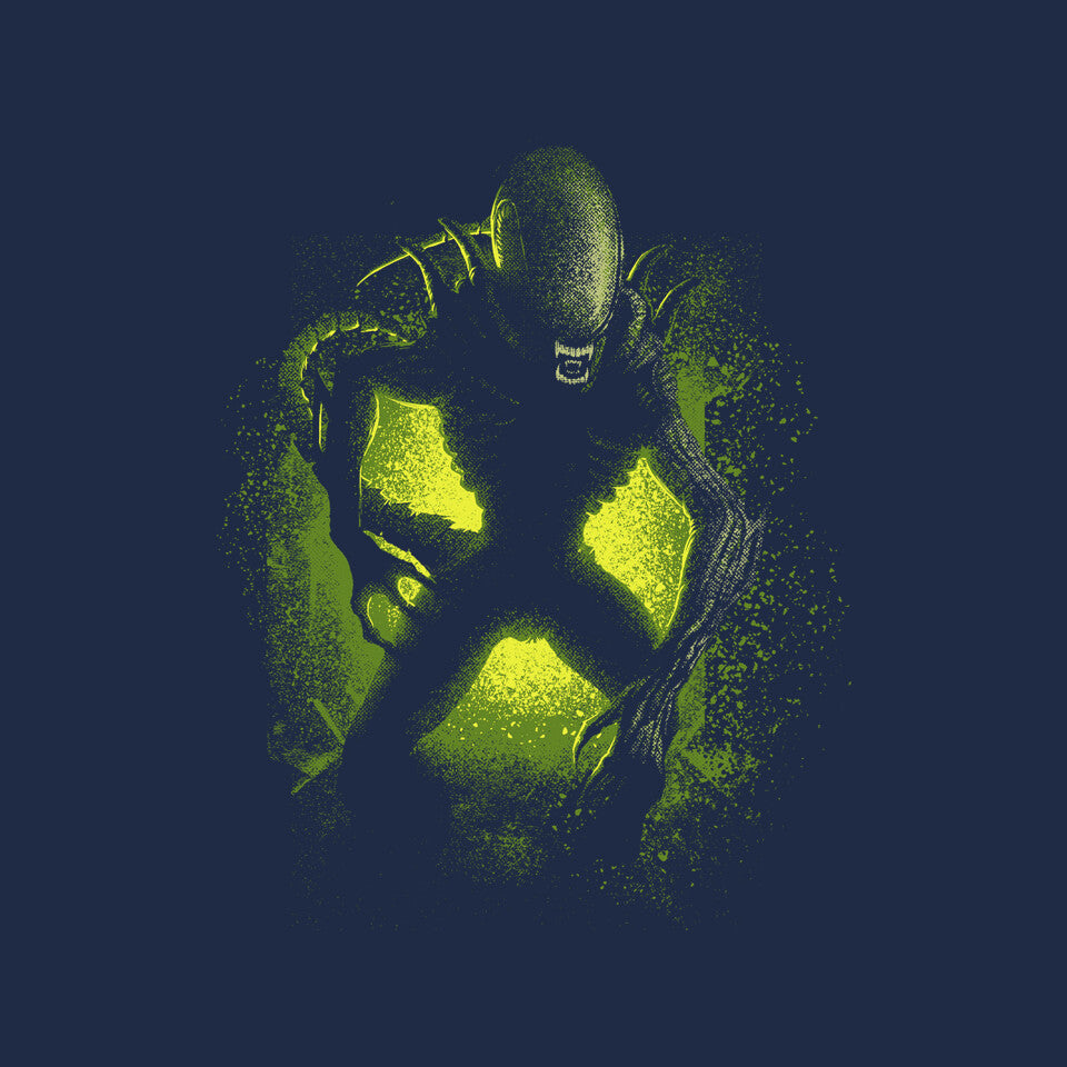 Countdown – Sci-Fi Graphic T-Shirt design artwork for navy graphic T-shirt