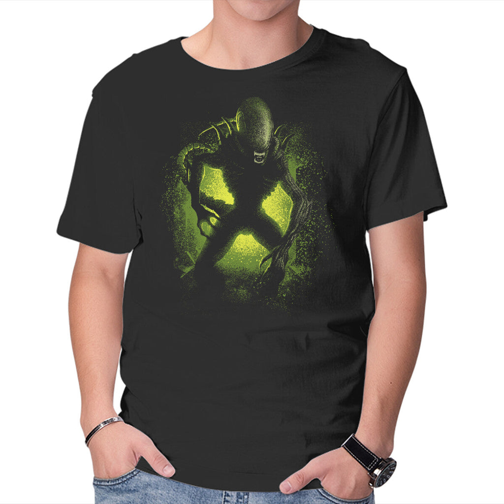 Countdown – Sci-Fi Graphic T-Shirt in black, product display