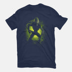 Countdown – Sci-Fi Graphic T-Shirt in navy, flat-lay product view
