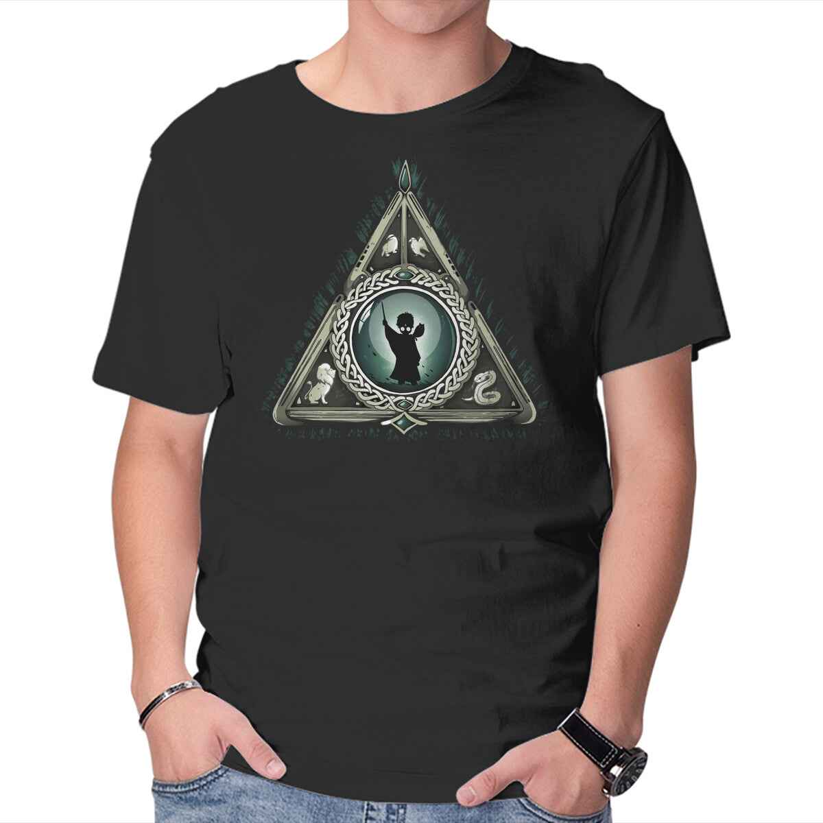 Celtic Magician – Fantasy Graphic T-Shirt