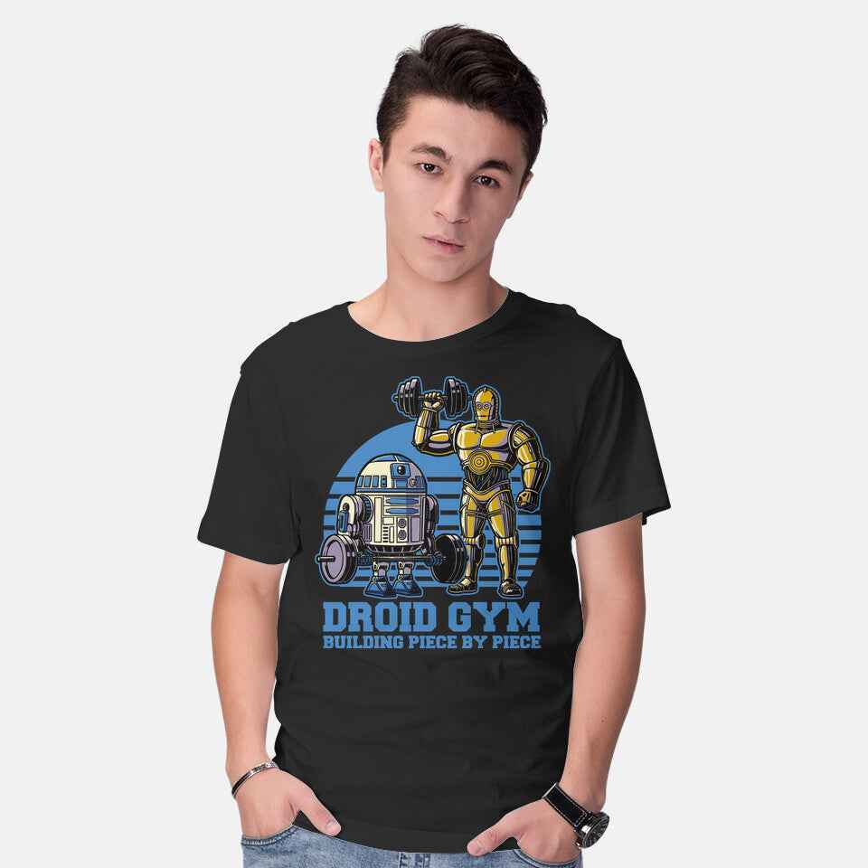Android Space Gym – Fantasy Graphic T-Shirt