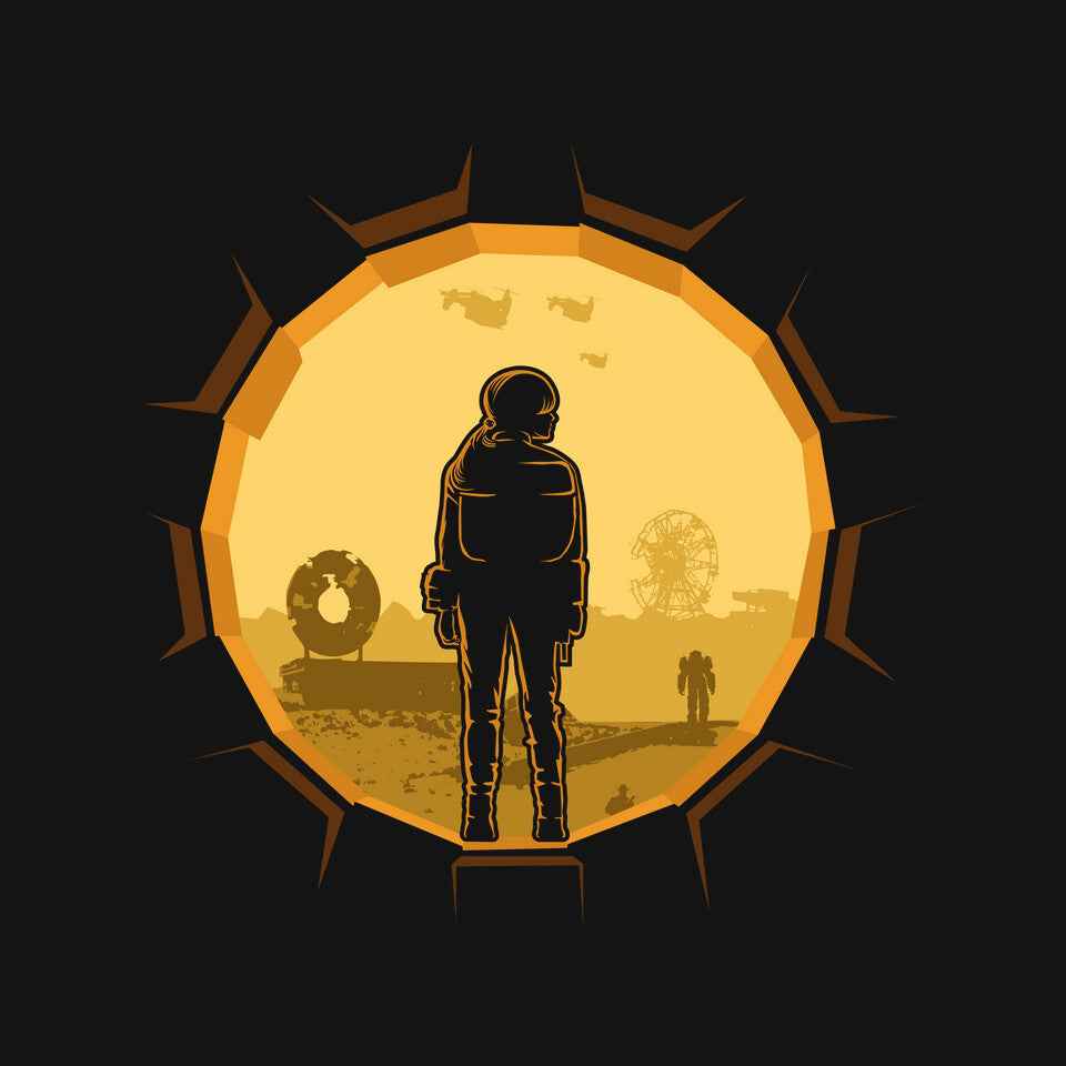 Life Outside Of Vault 33 – Gaming Graphic T-Shirt