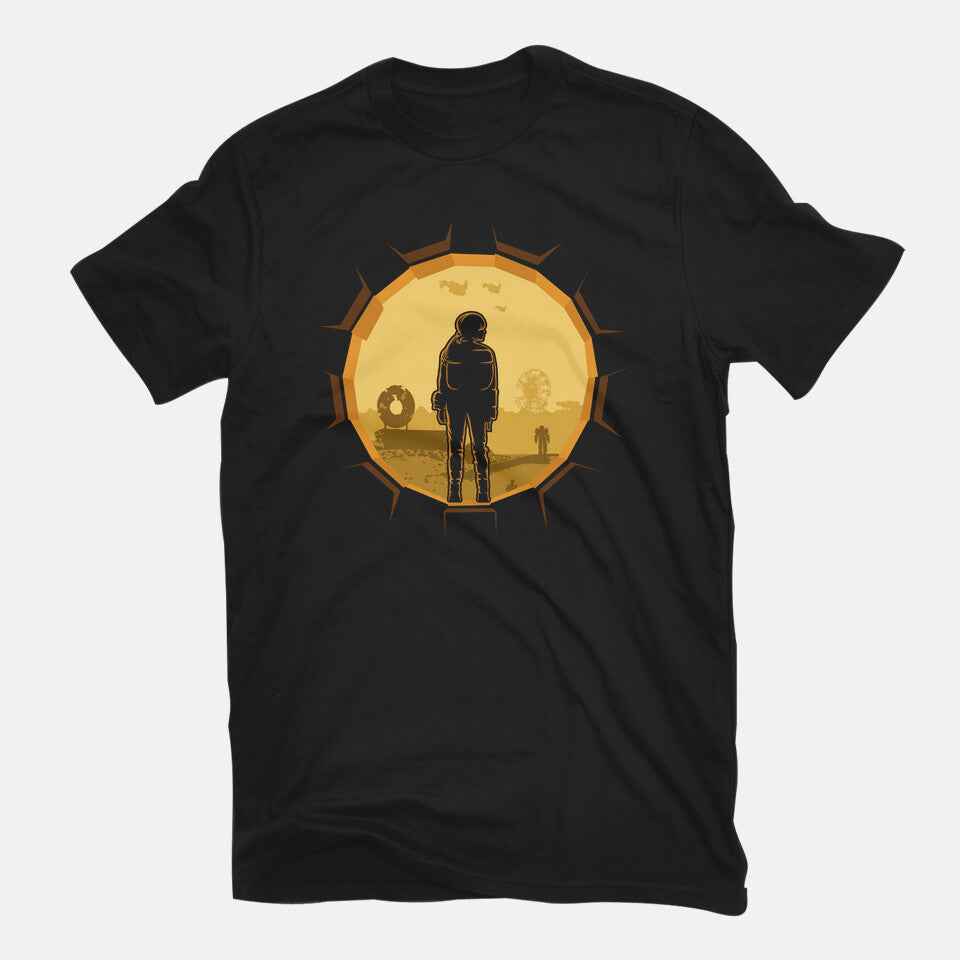 Life Outside Of Vault 33 – Gaming Graphic T-Shirt