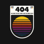 404 Decade Not Found – Funny Graphic T-Shirt