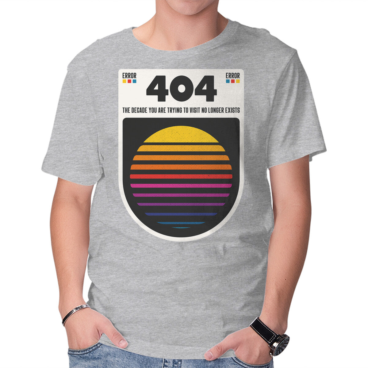 404 Decade Not Found – Funny Graphic T-Shirt