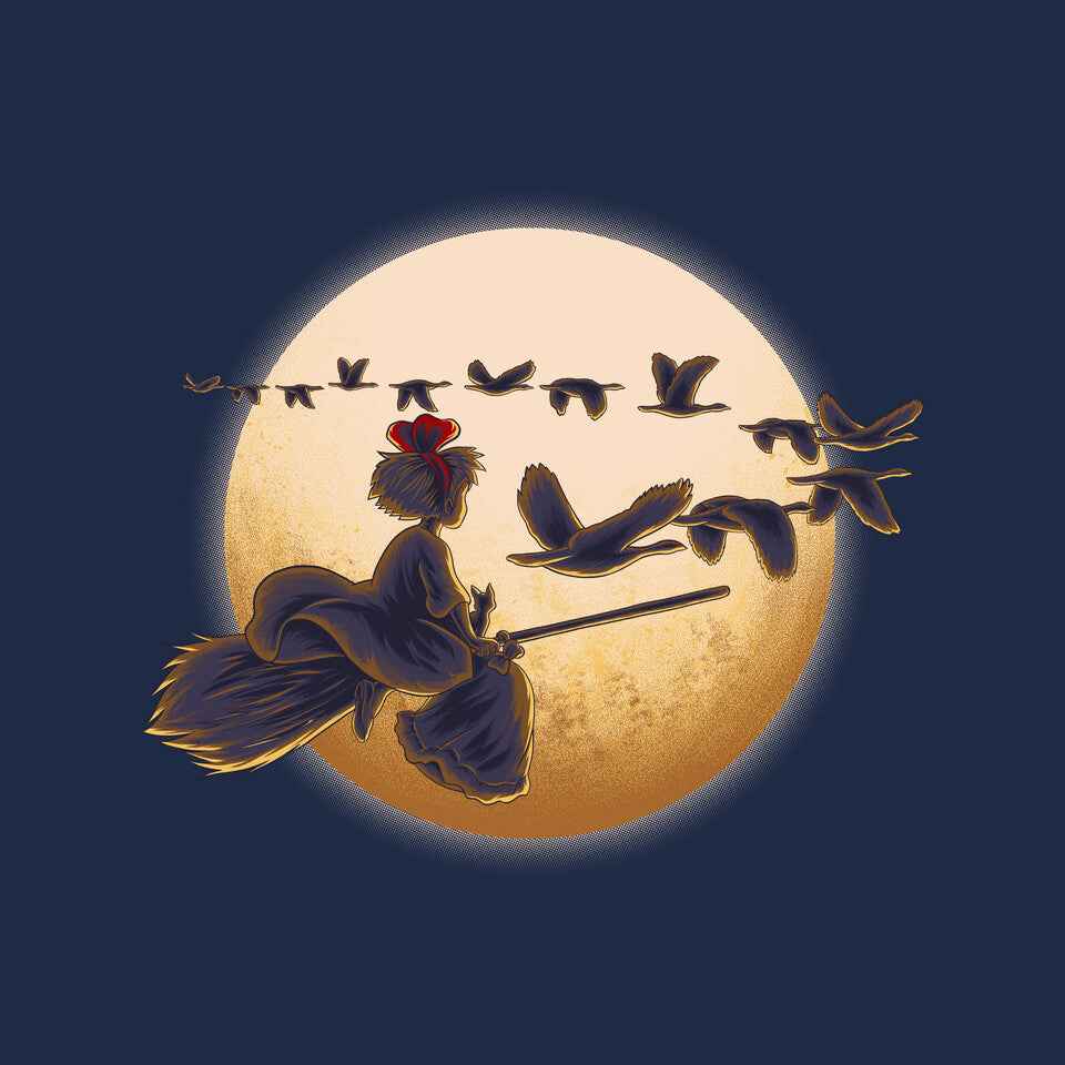 Young Witch Moon – Cat Graphic T-Shirt