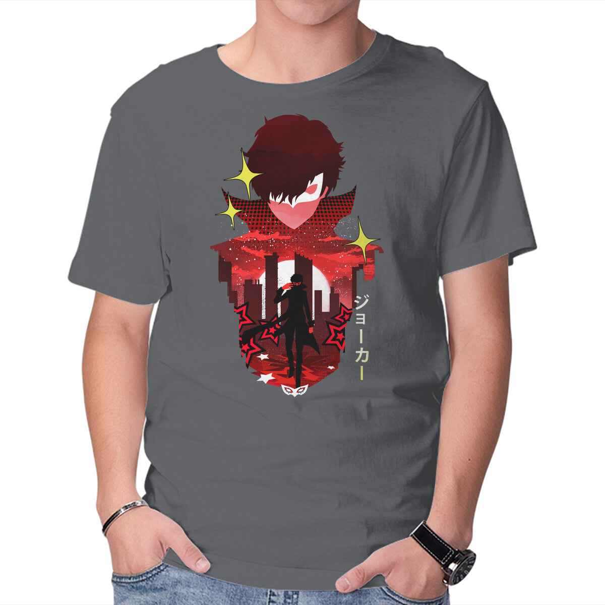 Joker Sunset – Anime Graphic T-Shirt