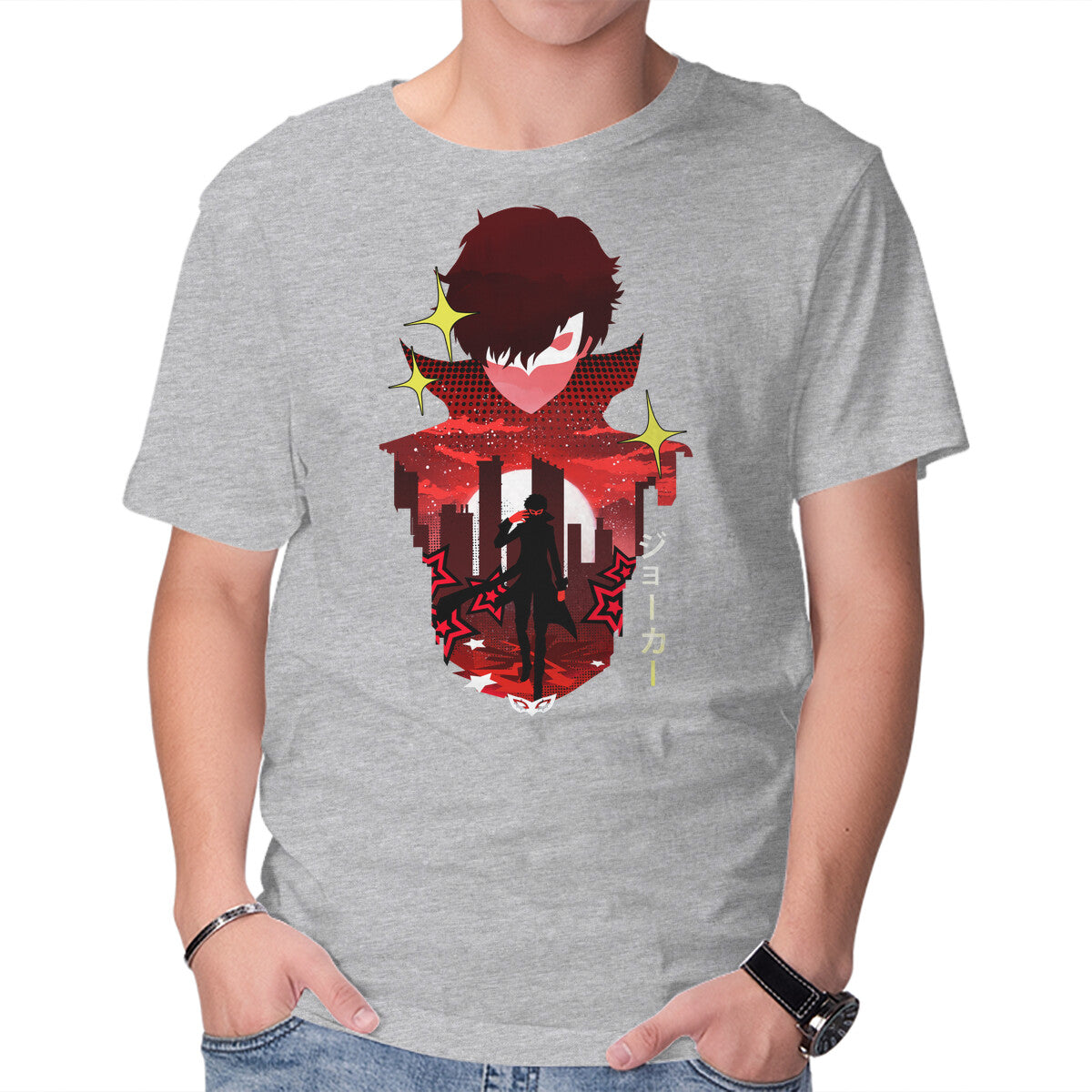 Joker Sunset – Anime Graphic T-Shirt