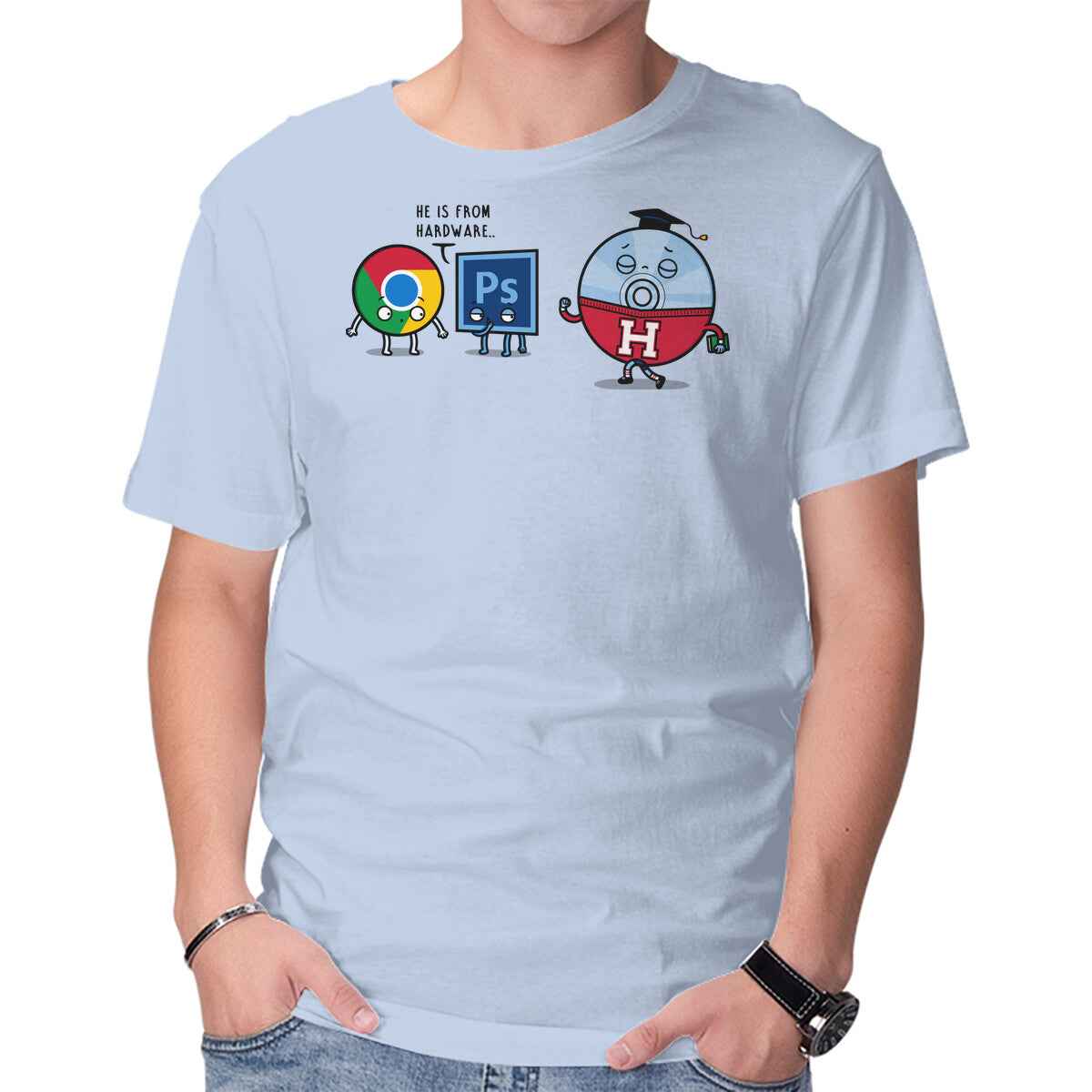 Campus Disc Graphic T-Shirt