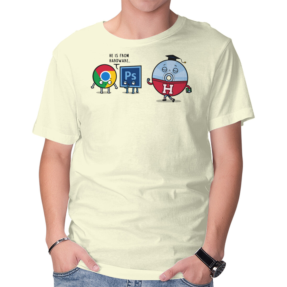 Campus Disc Graphic T-Shirt