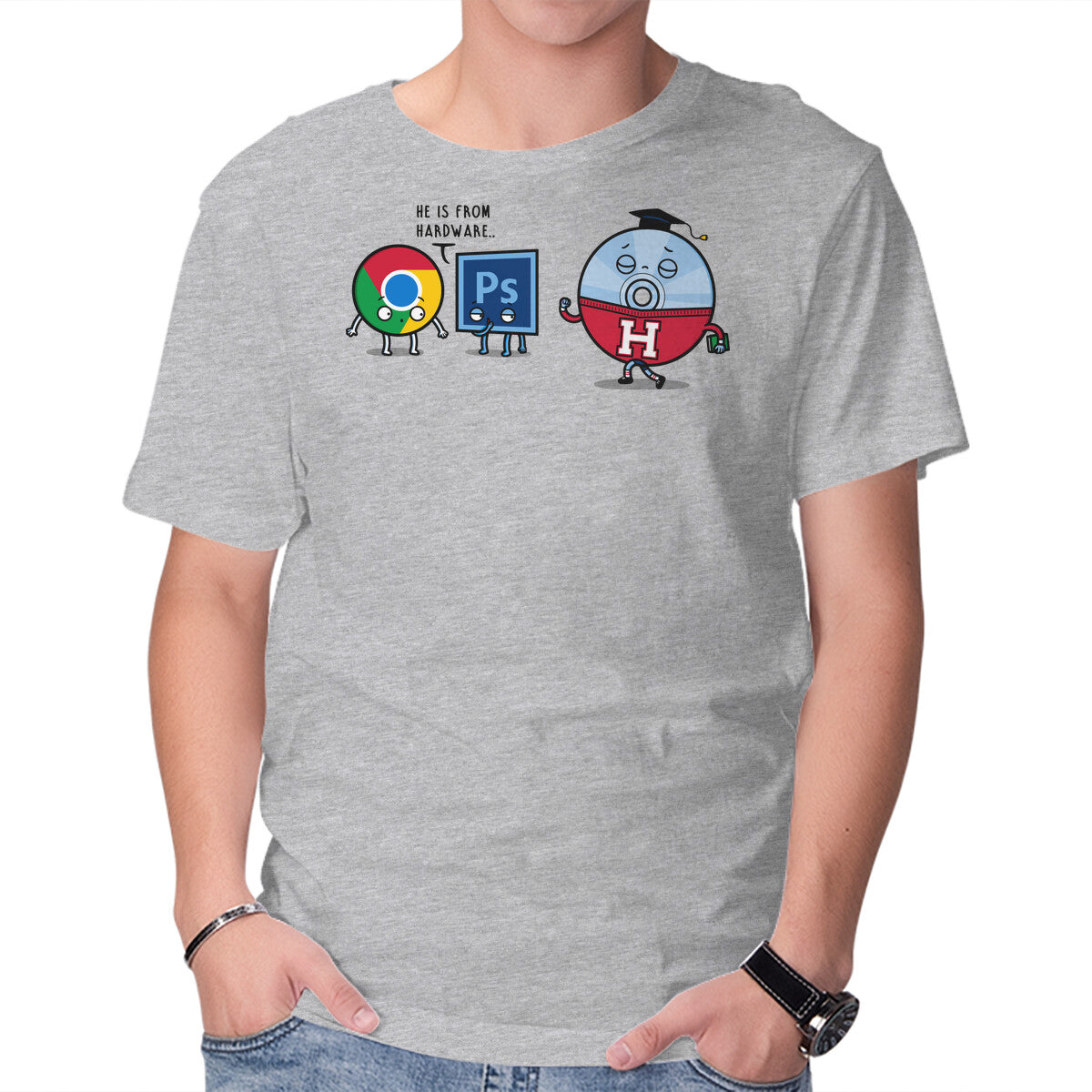 Campus Disc Graphic T-Shirt
