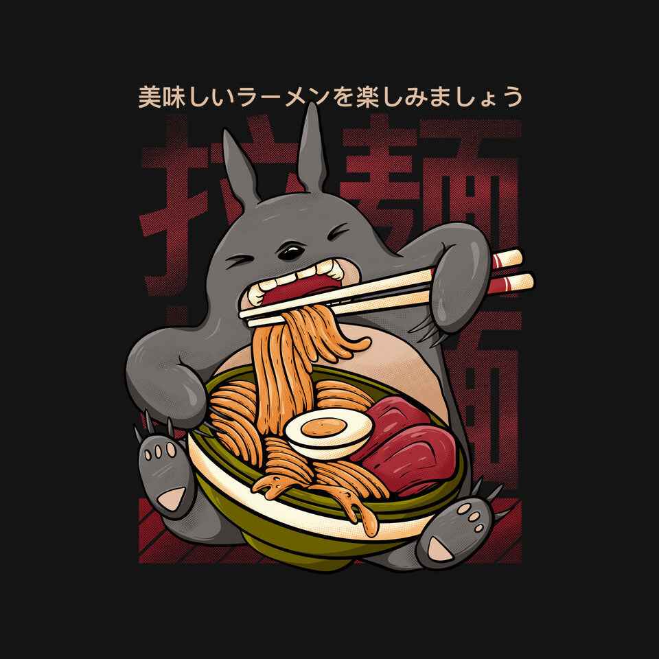 Totoro Ramen – Anime Graphic T-Shirt