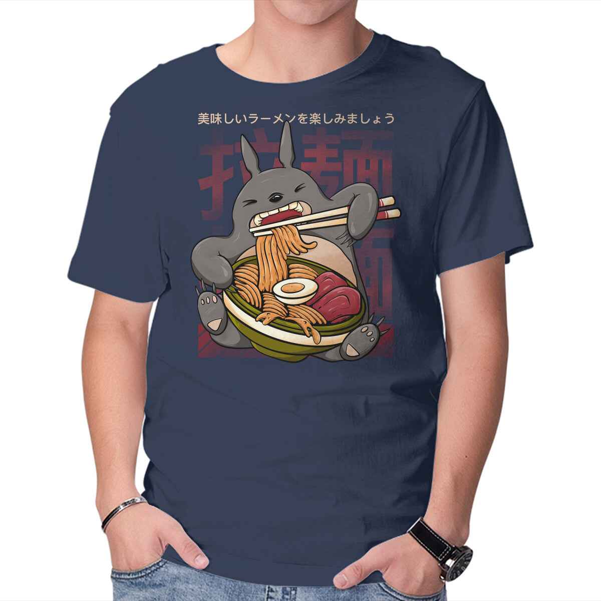 Totoro Ramen – Anime Graphic T-Shirt