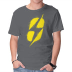 Ground Zero Fallout – Gaming Graphic T-Shirt in charcoal, product display