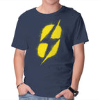 Ground Zero Fallout – Gaming Graphic T-Shirt in navy, product display