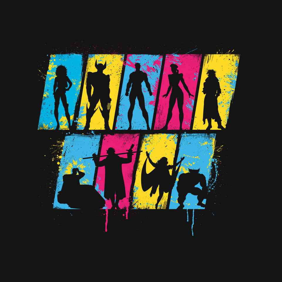 92 Mutants – Sci-Fi Graphic T-Shirt
