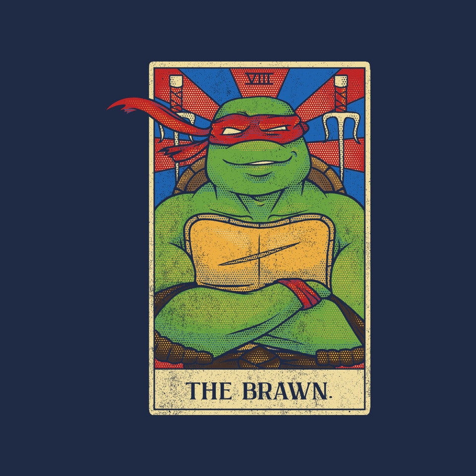 Raph Graphic T-Shirt design artwork for navy graphic T-shirt