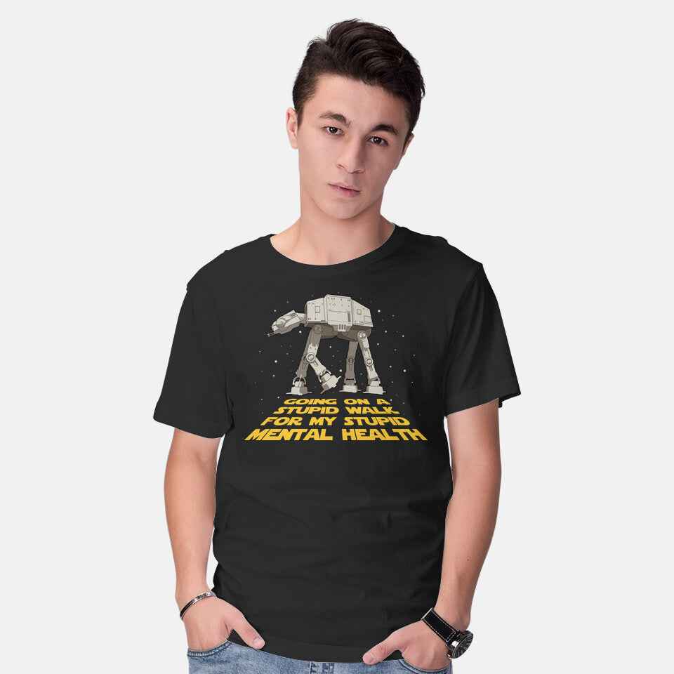 Imperial Walk – Sci-Fi Graphic T-Shirt
