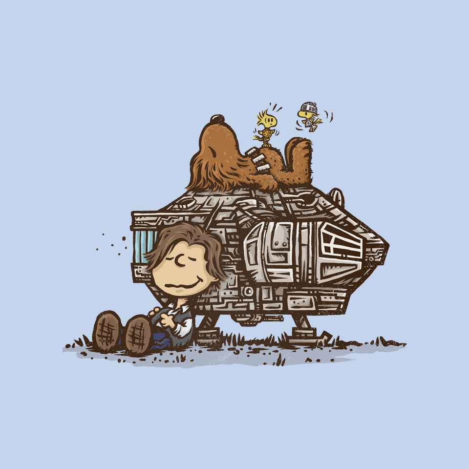 The Lazy Beagle – Sci-Fi Graphic T-Shirt