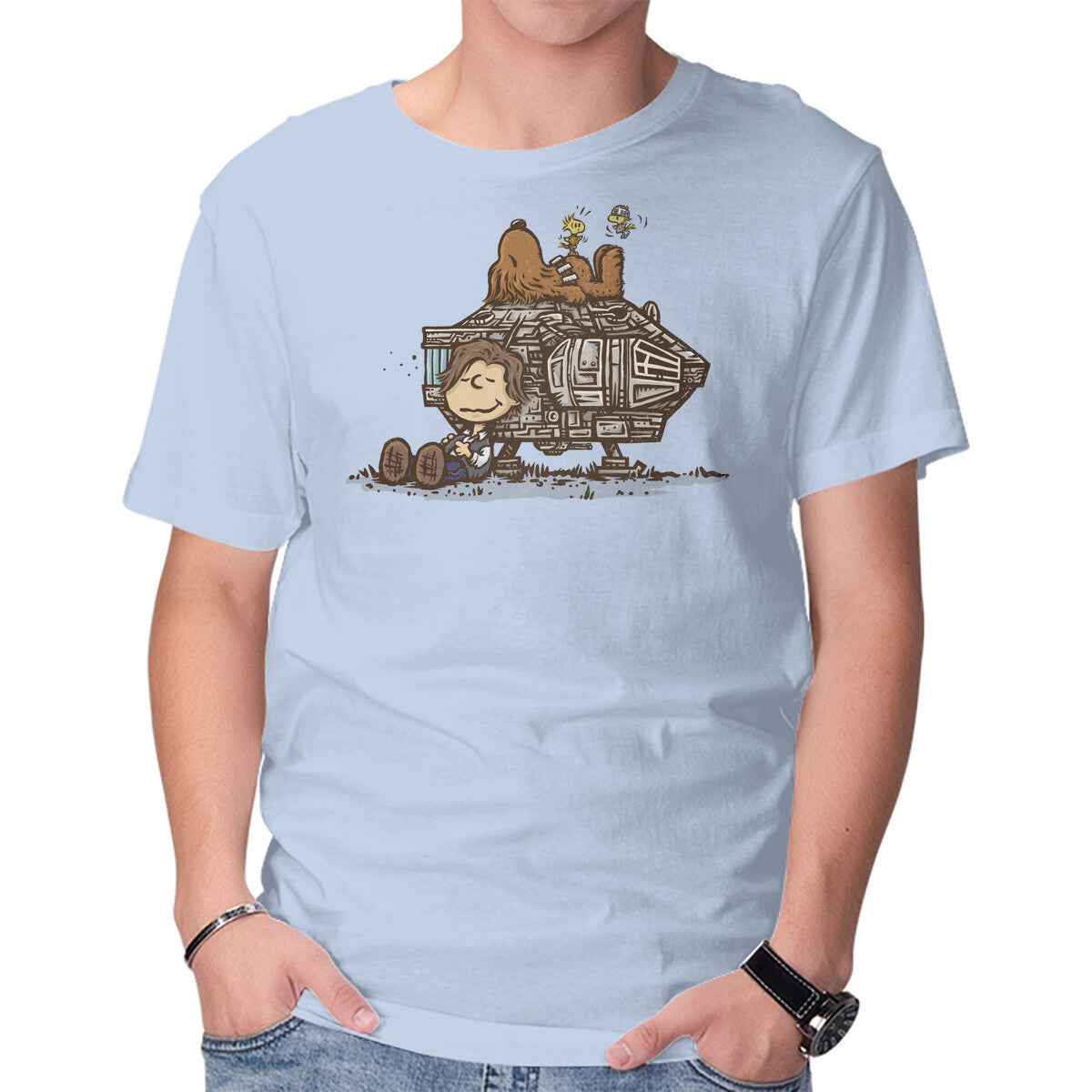 The Lazy Beagle – Sci-Fi Graphic T-Shirt