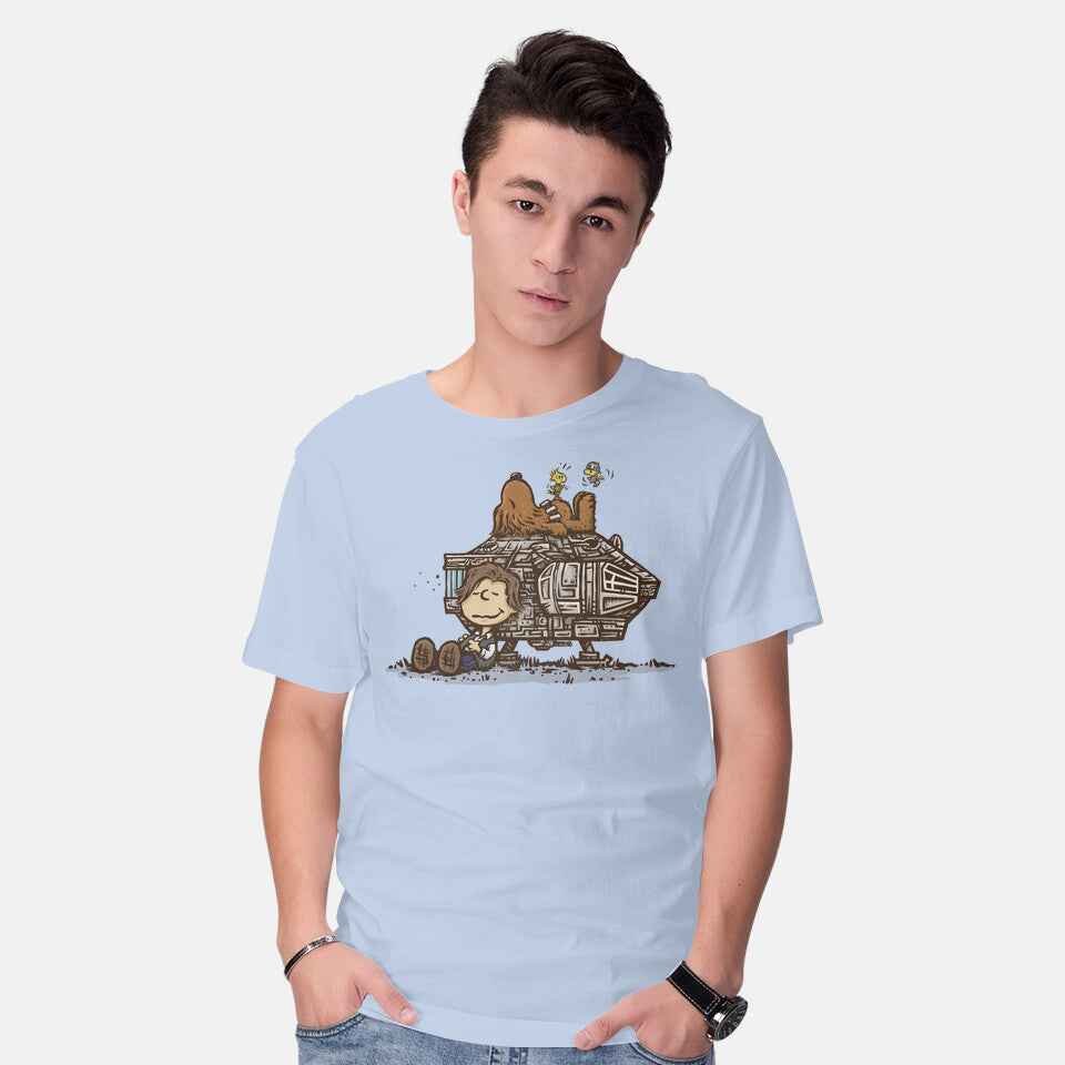 The Lazy Beagle – Sci-Fi Graphic T-Shirt
