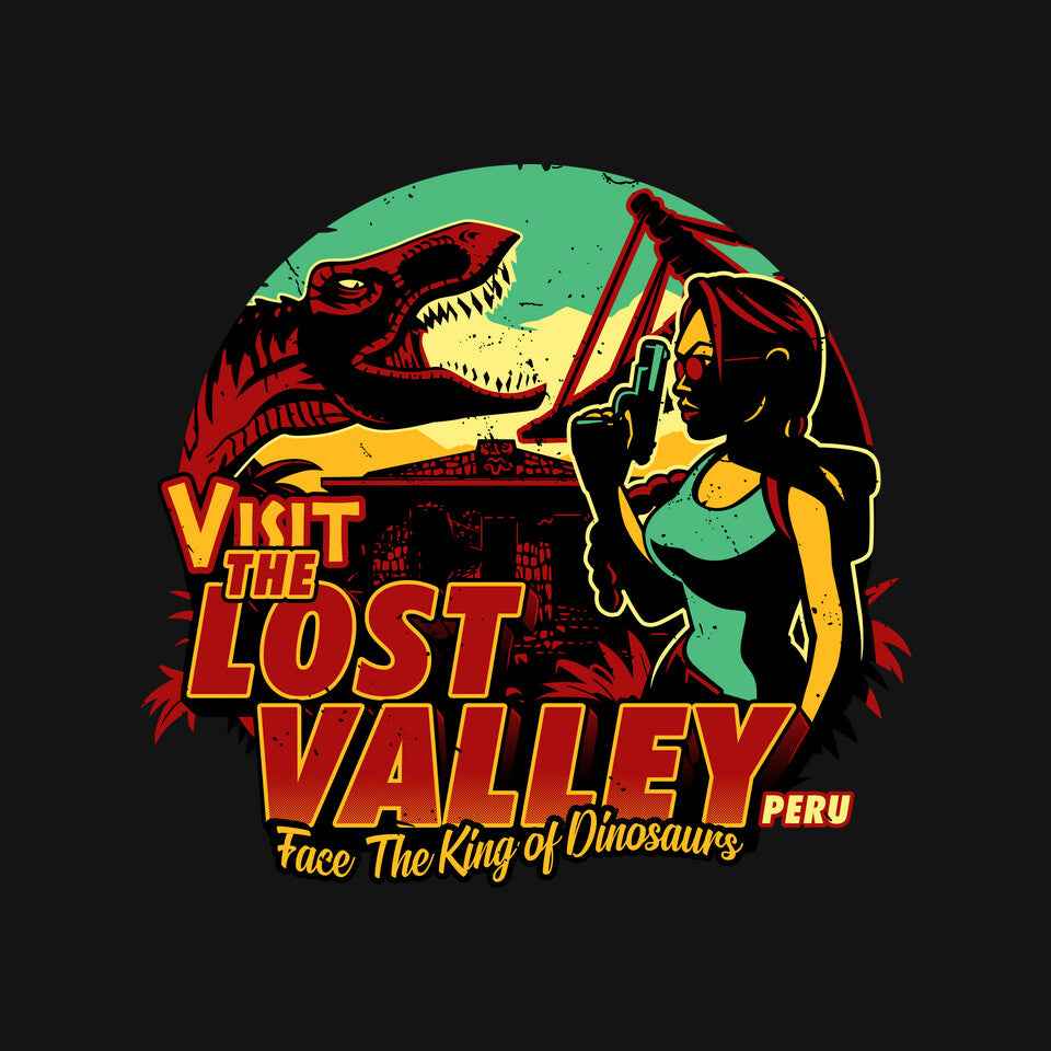 The Lost Valley – Gaming Graphic T-Shirt