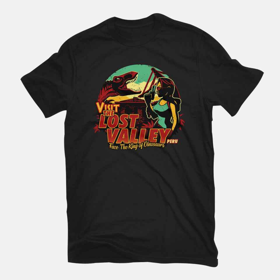 The Lost Valley – Gaming Graphic T-Shirt