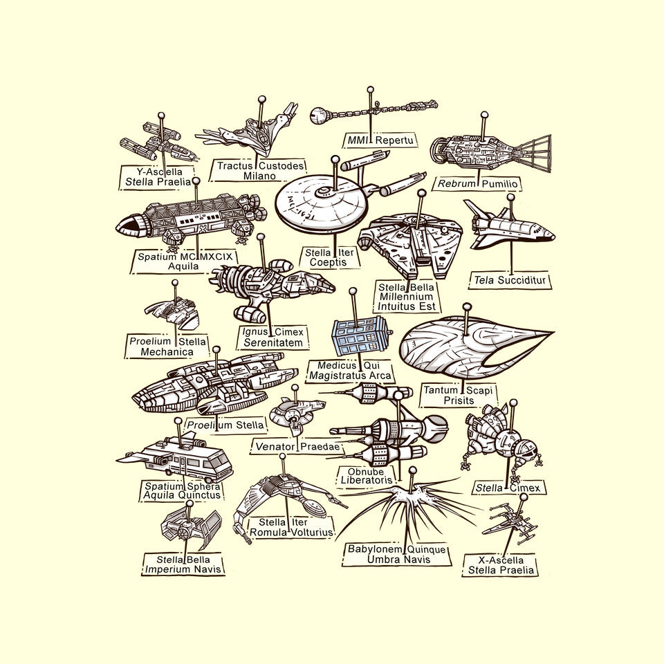 The Collection – Sci-Fi Graphic T-Shirt