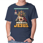 Savior – Movie Graphic T-Shirt in navy, product display