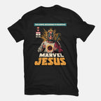Savior – Movie Graphic T-Shirt in black, flat-lay product view
