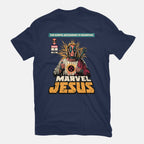Savior – Movie Graphic T-Shirt in navy, flat-lay product view