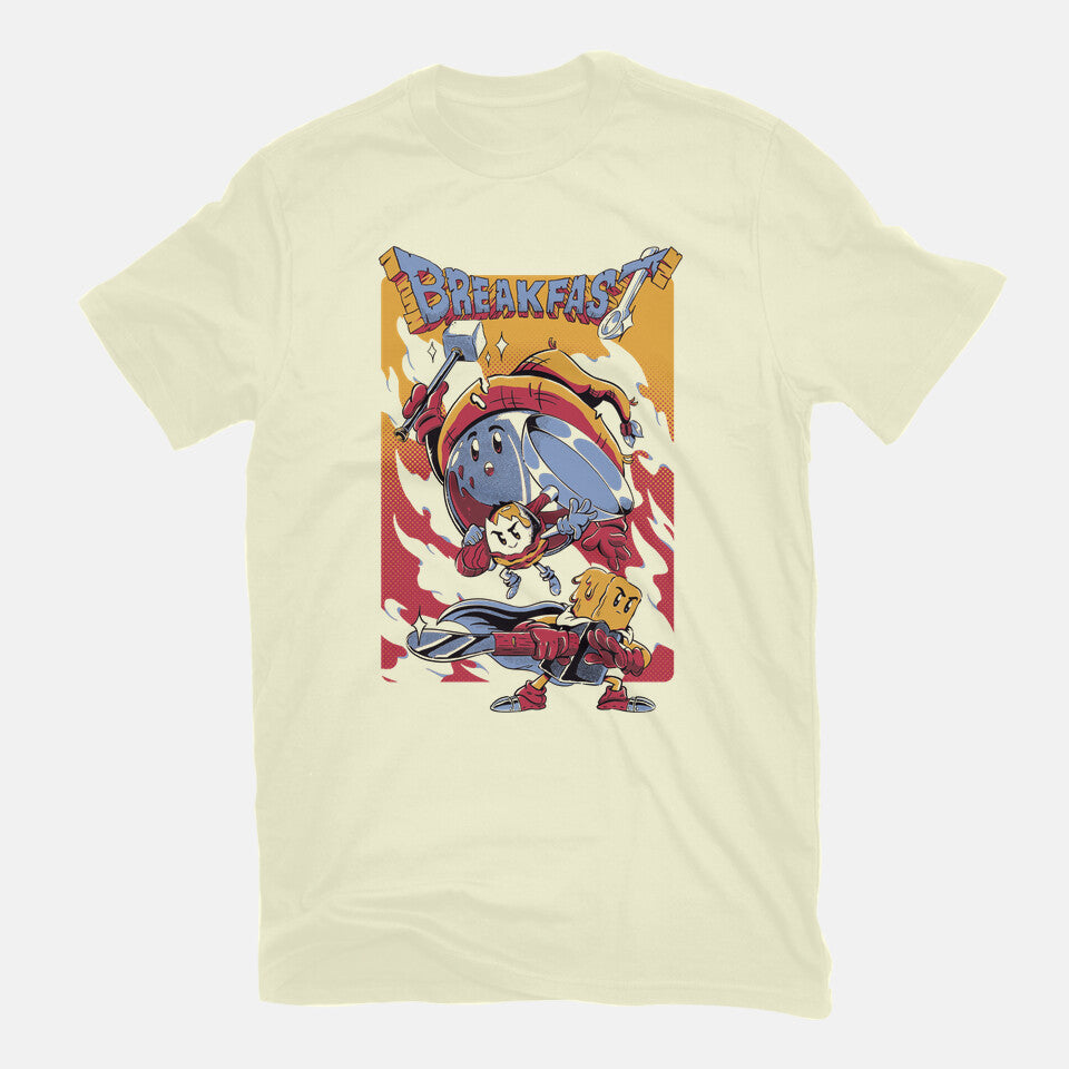 Breakfast Quest – Gaming Graphic T-Shirt
