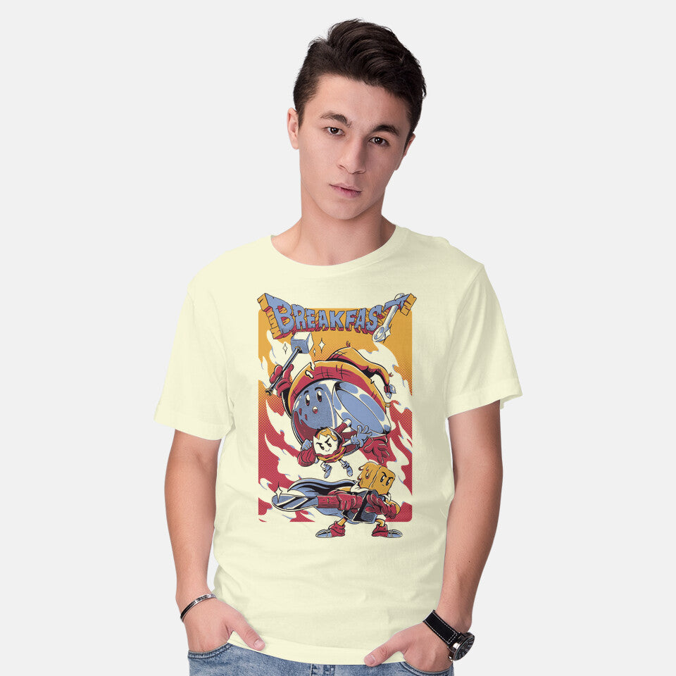 Breakfast Quest – Gaming Graphic T-Shirt