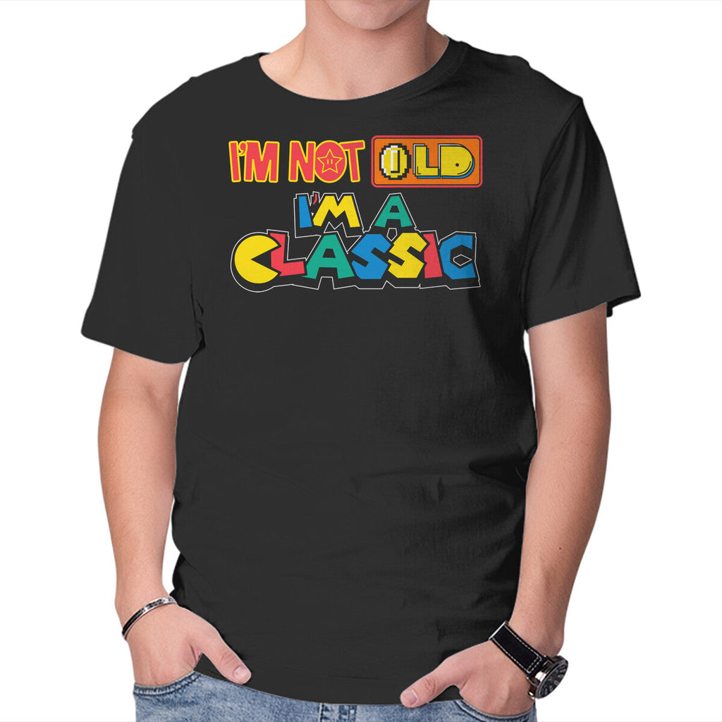 I'm A Classic – Gaming Graphic T-Shirt in black, product display