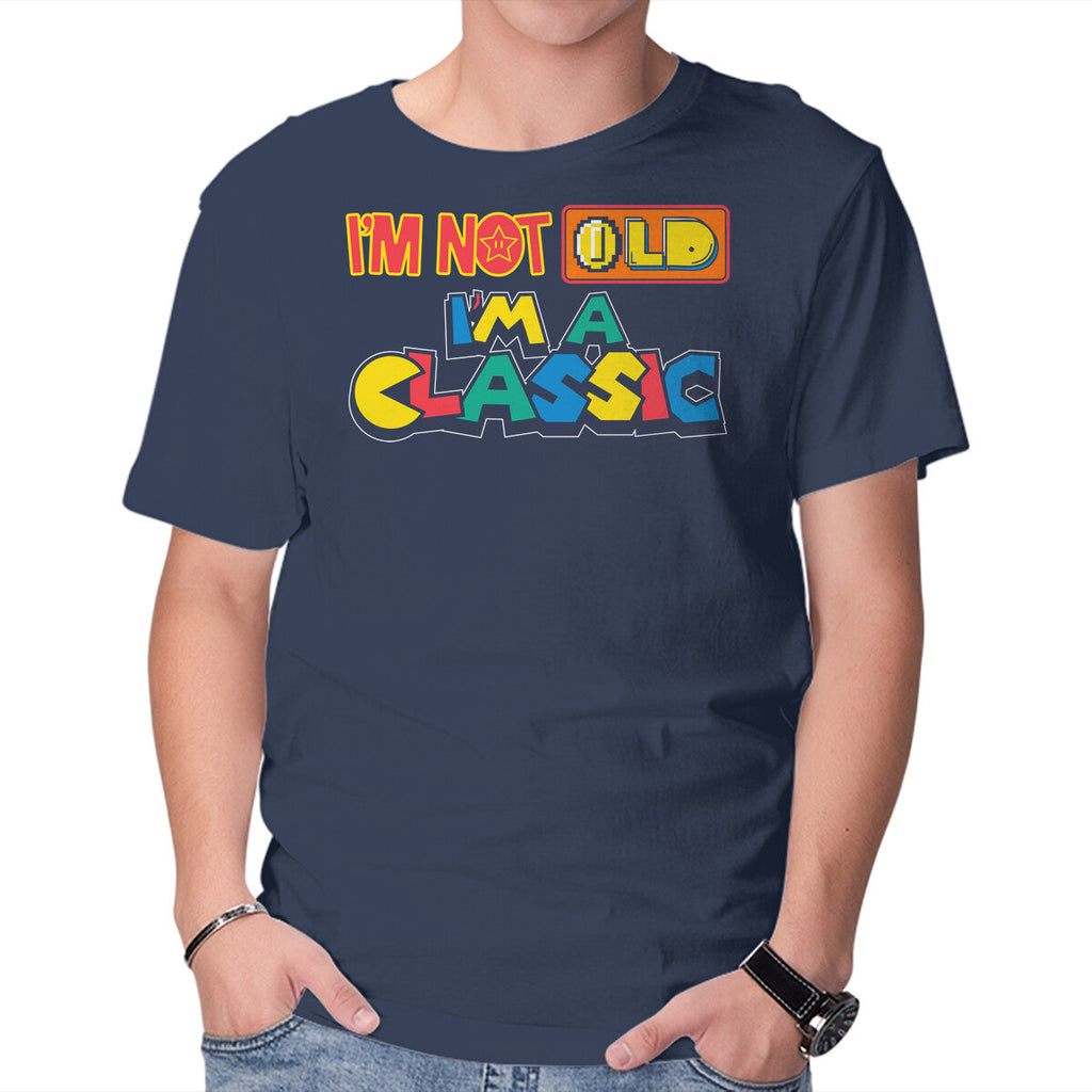I'm A Classic – Gaming Graphic T-Shirt in navy, product display