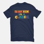 I'm A Classic – Gaming Graphic T-Shirt in navy, flat-lay product view
