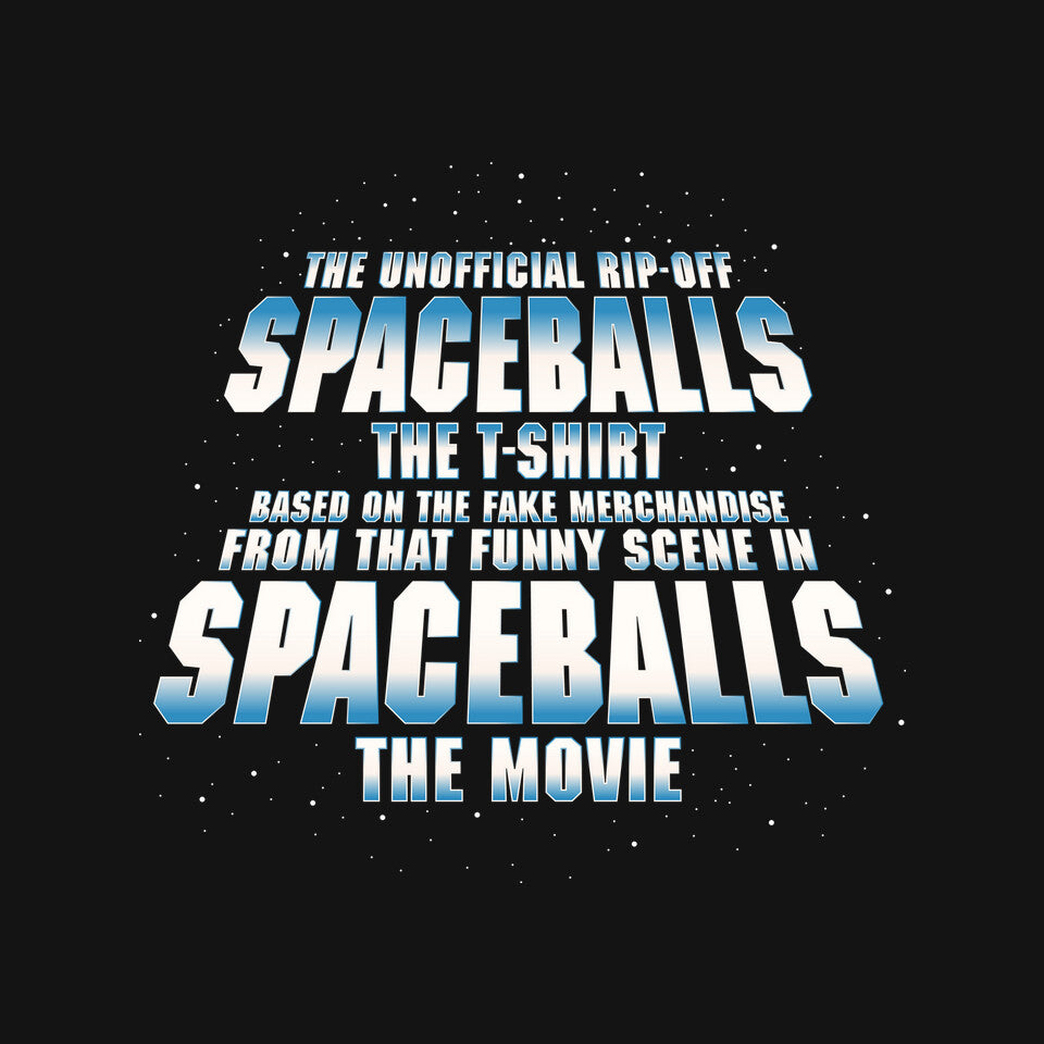 The Unofficial T-Shirt design artwork for black graphic T-shirt