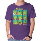 The Shrek Moods – Movie Graphic T-Shirt in purple, product display