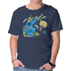 Cookie Kong – Funny Graphic T-Shirt in navy, product display