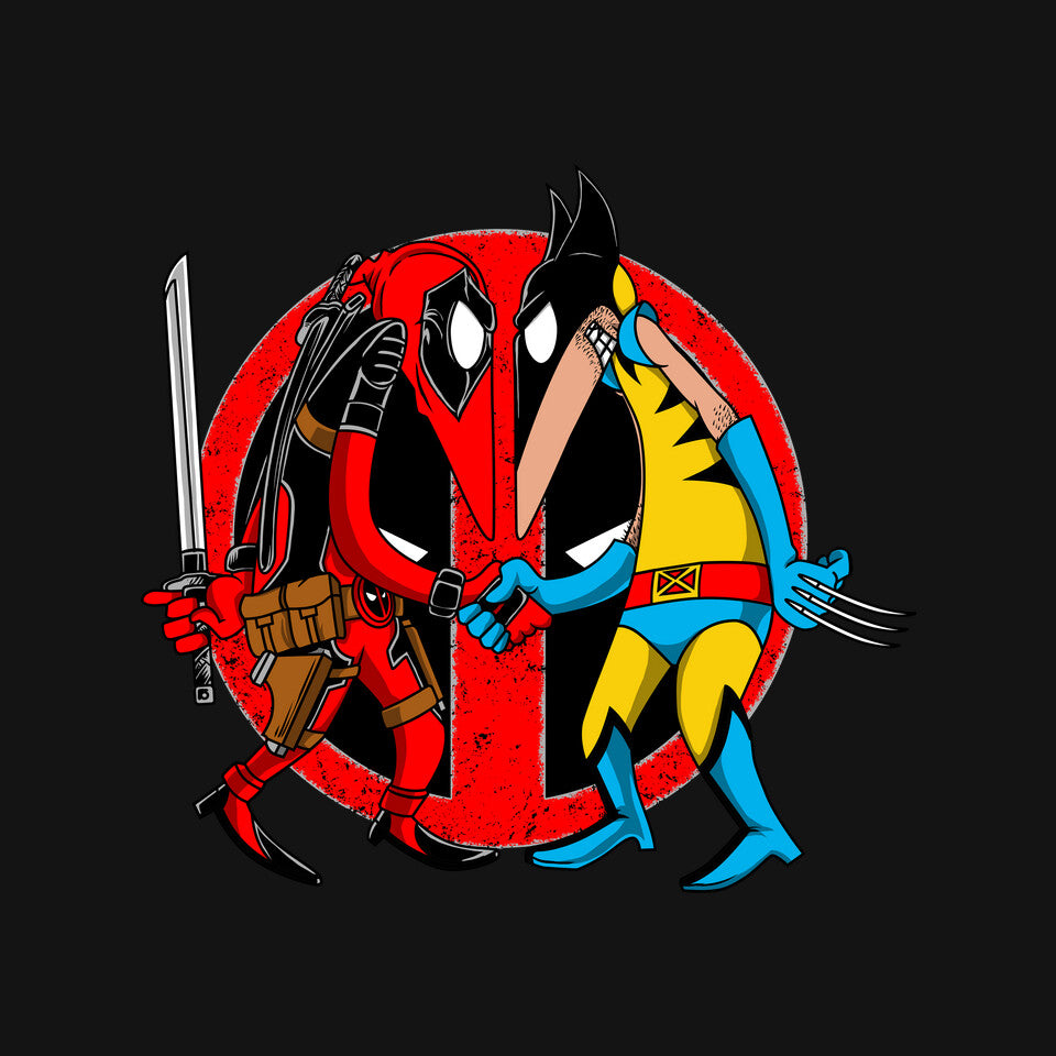 Deadvrine – Movie Graphic T-Shirt design artwork for black graphic T-shirt