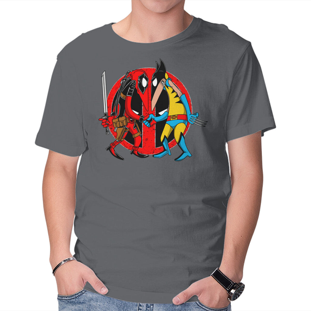 Deadvrine – Movie Graphic T-Shirt in charcoal, product display