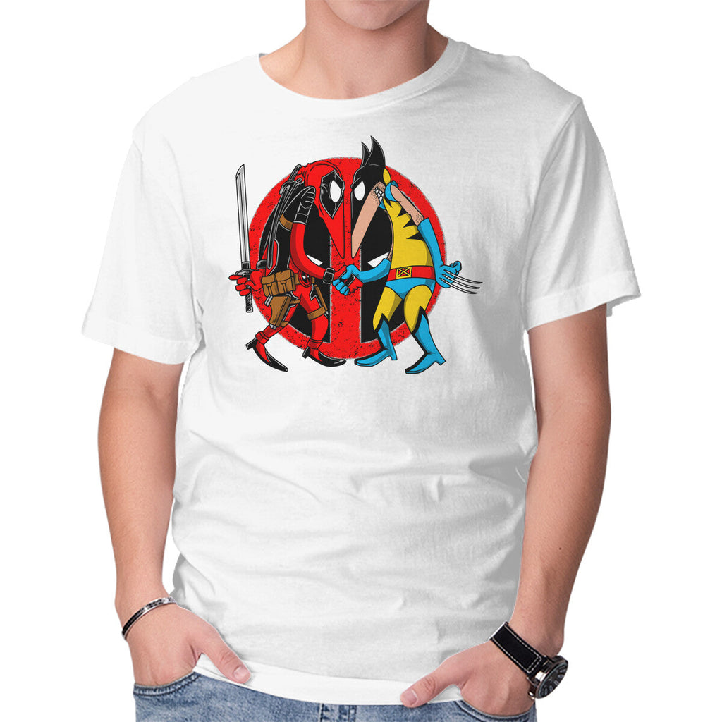 Deadvrine – Movie Graphic T-Shirt in white, product display